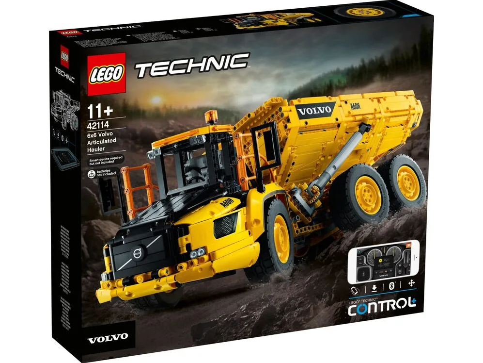 Конструктор LEGO Technic 42114 6x6 Volvo Articulated Hauler